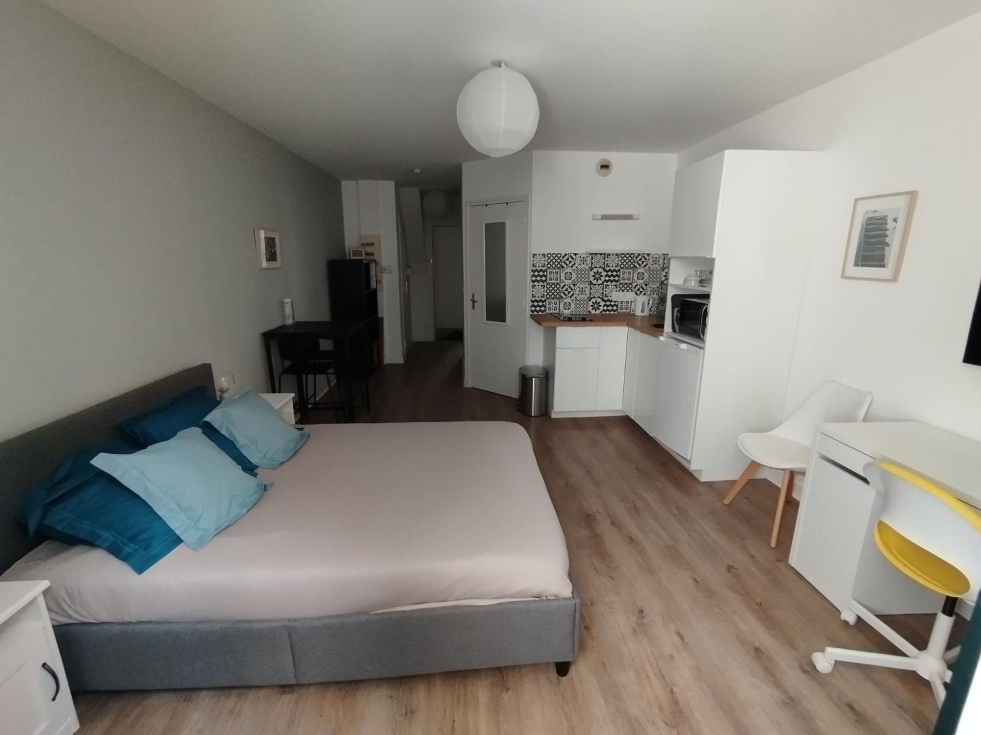 Studio Sur Cour, Centre-Ville Morlaix Buitenkant foto