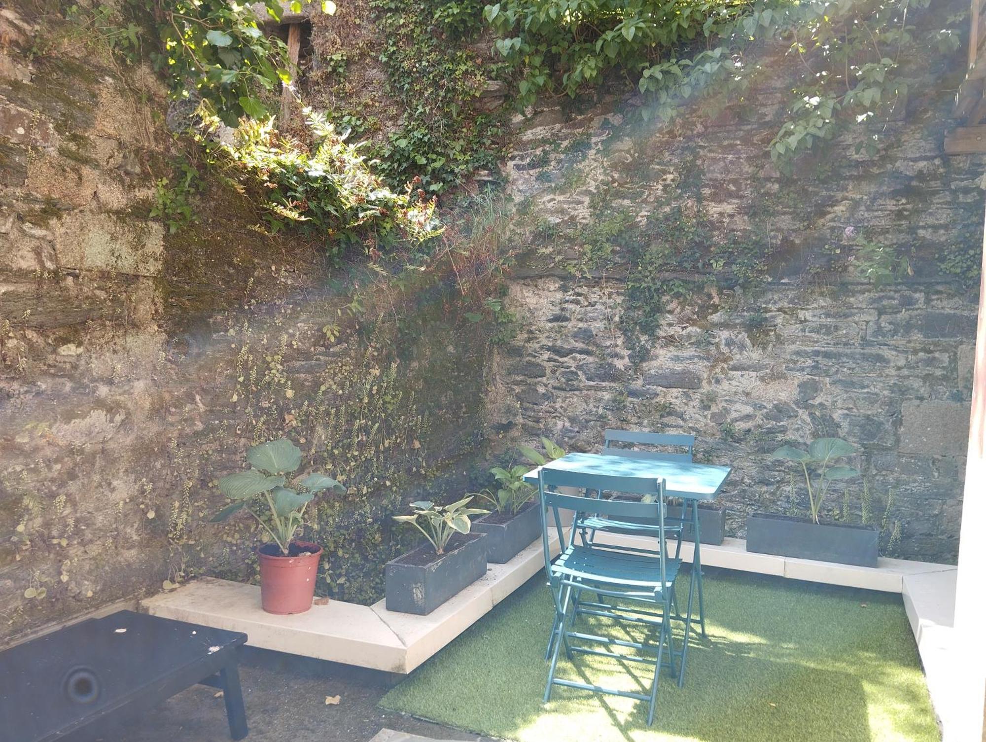 Studio Sur Cour, Centre-Ville Morlaix Buitenkant foto